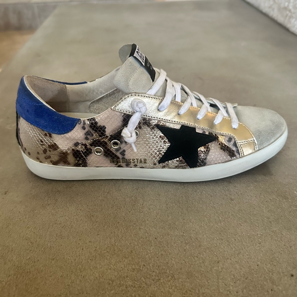 Golden Goose Superstar Snake Sneakers
